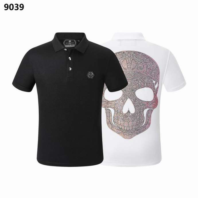 Picture of Philipp Plein Polo Shirt Short _SKUPPM-3XL903920754